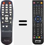 T&eacute;l&eacute;commande pour remplacer RC119-1