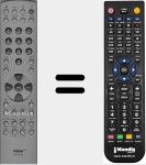 Télécommande pour remplacer HTR040