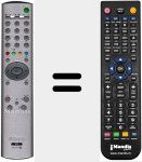 Télécommande pour remplacer RM 944 (147865413)