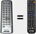 Télécommande pour remplacer RM 952 (141816341)