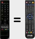 T&eacute;l&eacute;commande pour remplacer RCTFG027 (I14000000539)