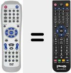 Télécommande pour remplacer REMCON360