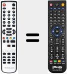 T&eacute;l&eacute;commande pour remplacer REMCON1001