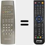 Télécommande pour remplacer REMCON1050