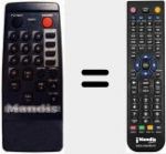 T&eacute;l&eacute;commande pour remplacer REMCON633