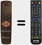 T&eacute;l&eacute;commande pour remplacer REMCON670