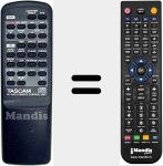 T&eacute;l&eacute;commande pour remplacer RC-A500