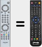 T&eacute;l&eacute;commande pour remplacer CT-861 (V20160103)