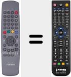 T&eacute;l&eacute;commande pour remplacer 076N0GX020