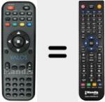 T&eacute;l&eacute;commande pour remplacer REMCON172