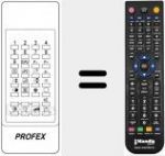 T&eacute;l&eacute;commande pour remplacer REMCON1137