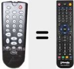 T&eacute;l&eacute;commande pour remplacer 9162002 (RC17)