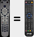 T&eacute;l&eacute;commande pour remplacer 2272501