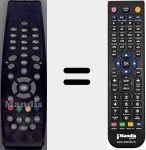 T&eacute;l&eacute;commande pour remplacer ICAN2000T