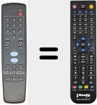 T&eacute;l&eacute;commande pour remplacer REMCON058