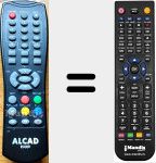 T&eacute;l&eacute;commande pour remplacer RT-009