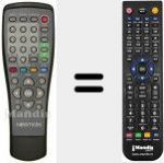 T&eacute;l&eacute;commande pour remplacer REMCON665