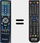 T&eacute;l&eacute;commande pour remplacer DSR 5500 DELUXE