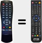 T&eacute;l&eacute;commande pour remplacer LEPREPVR-1