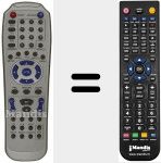 Télécommande pour remplacer REMCON691