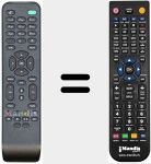 T&eacute;l&eacute;commande pour remplacer REMCON038