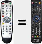 Télécommande pour remplacer SD-200