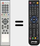 T&eacute;l&eacute;commande pour remplacer HF8800HD