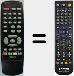 T&eacute;l&eacute;commande pour remplacer IQG1