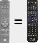 T&eacute;l&eacute;commande pour remplacer PVR5950-R