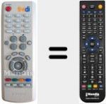 T&eacute;l&eacute;commande pour remplacer MF5900292A