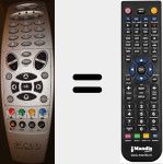 T&eacute;l&eacute;commande pour remplacer Ono