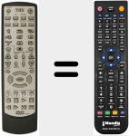 T&eacute;l&eacute;commande pour remplacer RC25