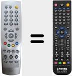 Télécommande pour remplacer RC 633 (014002900)