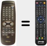 T&eacute;l&eacute;commande pour remplacer RC 805