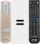 T&eacute;l&eacute;commande pour remplacer RC 867