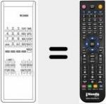 T&eacute;l&eacute;commande pour remplacer RC0405 D2MACDEC