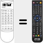 T&eacute;l&eacute;commande pour remplacer RC0811