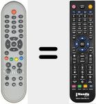 T&eacute;l&eacute;commande pour remplacer RC1523702 00