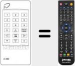 T&eacute;l&eacute;commande pour remplacer RC202