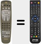 T&eacute;l&eacute;commande pour remplacer RC 823