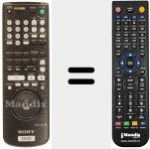 Télécommande pour remplacer RMT-D 120 P (141898931)