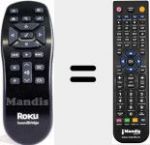 T&eacute;l&eacute;commande pour remplacer Soundbridge