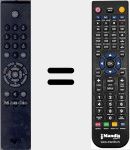 T&eacute;l&eacute;commande pour remplacer RC101