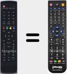 T&eacute;l&eacute;commande pour remplacer D80002107