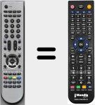 T&eacute;l&eacute;commande pour remplacer X81000607