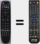 Télécommande pour remplacer QLCTA21A06