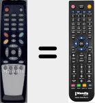 T&eacute;l&eacute;commande pour remplacer CCI-5110E