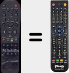 T&eacute;l&eacute;commande pour remplacer CCR520