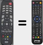 T&eacute;l&eacute;commande pour remplacer Cisco003