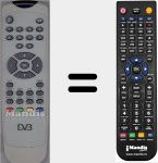 Télécommande pour remplacer DSR5010